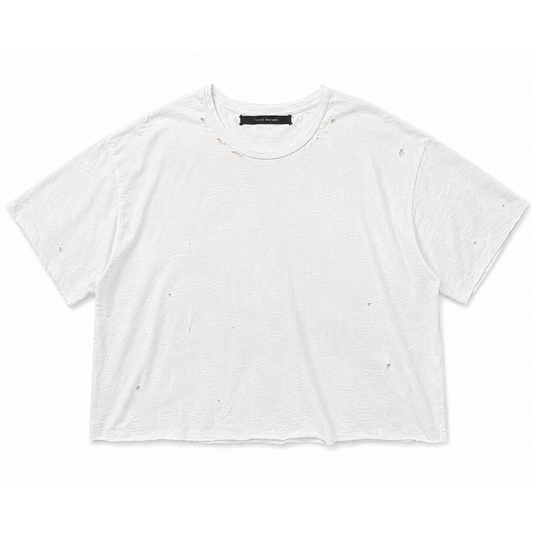 THRASHED TEE VINTAGE WHITE