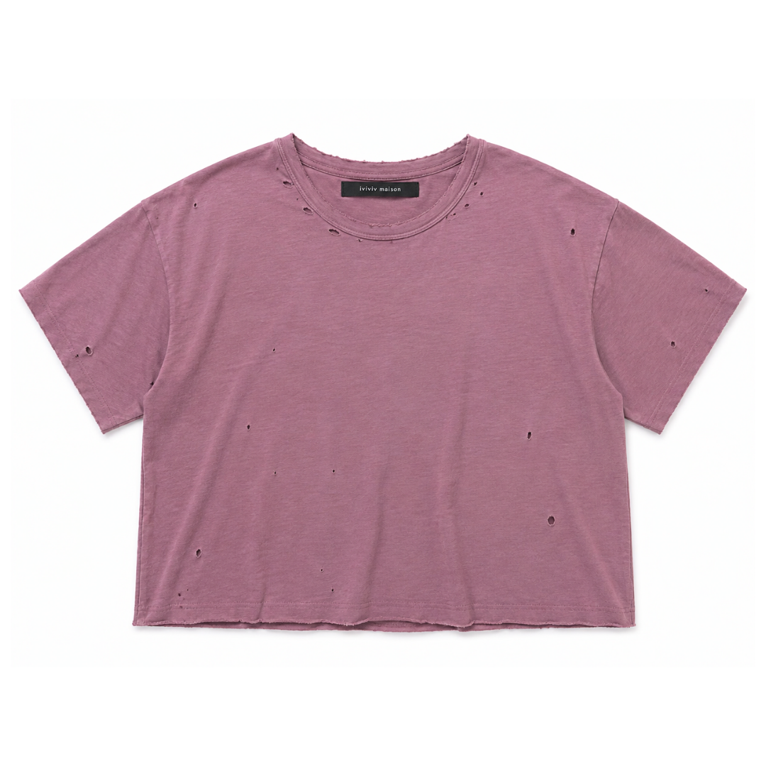 THRASHED TEE MELROSE